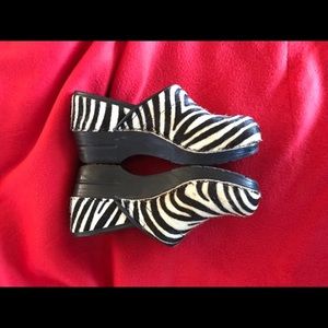 Sanita animal print shoes!!